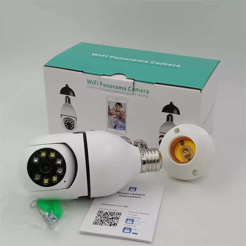 5G Lightbulb Surveillance Camera