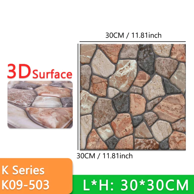10 Pack | 3D Peel and Stick Wall Panel | 20 Sq. Feet | 12x12 inches
