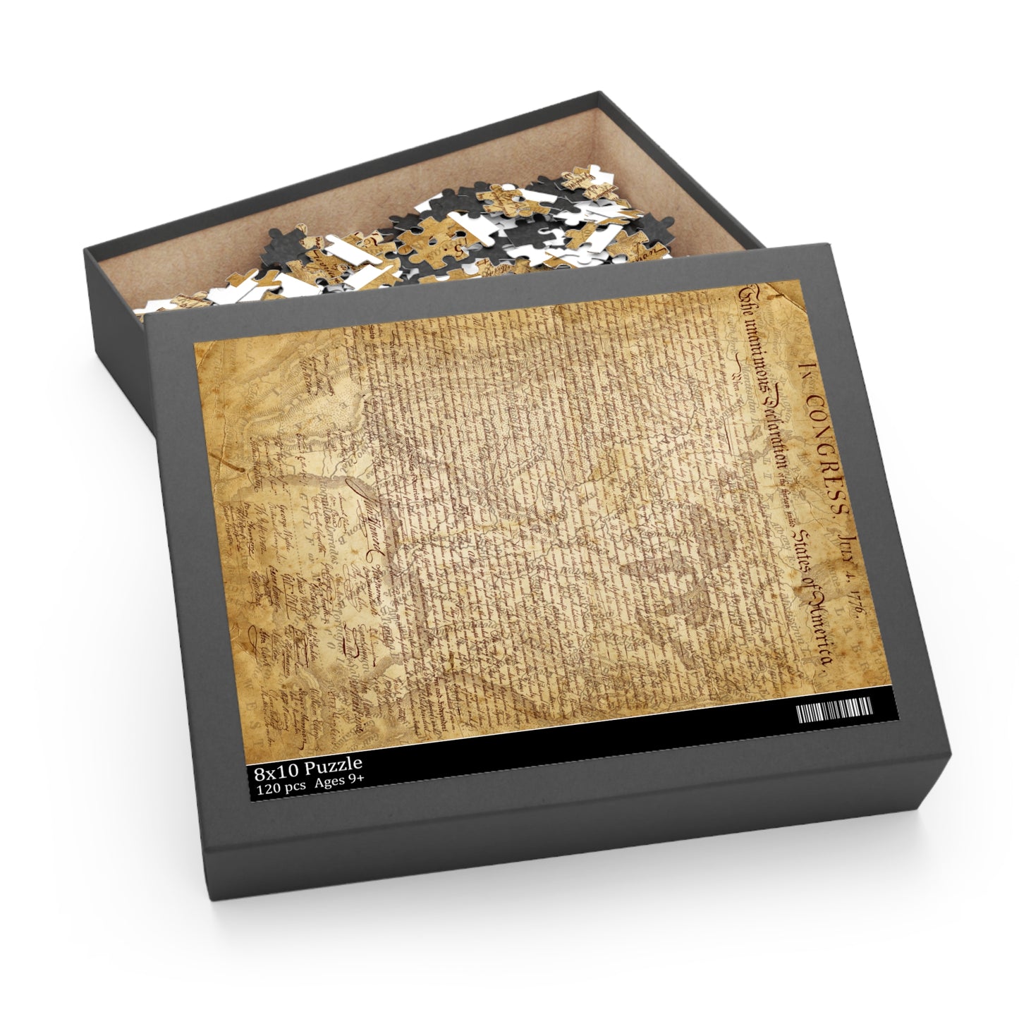 Declaration of Independence Jigsaw Puzzle (120, 252, 500-Piece)