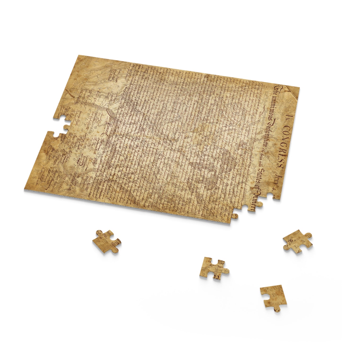 Declaration of Independence Jigsaw Puzzle (120, 252, 500-Piece)