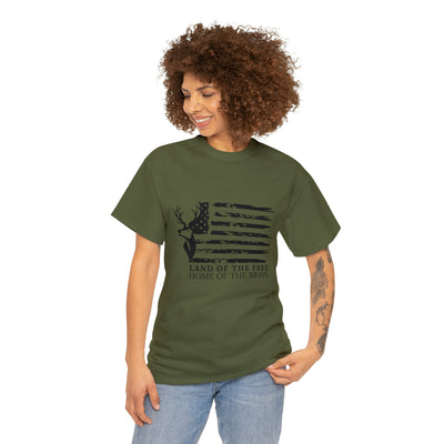 Land of the Free Home of The Brave Patriotic T-Shirt