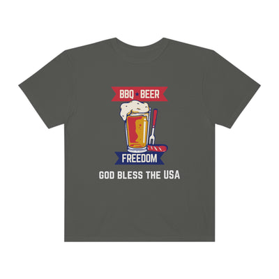 Beer, BBQ, and Freedom T-shirt | Moore Shoppe