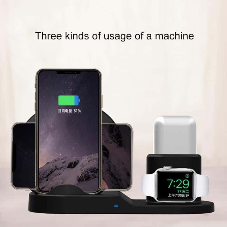 3 in 1 wireless Charger | Fast Wireless Charger | Moore Shoppe