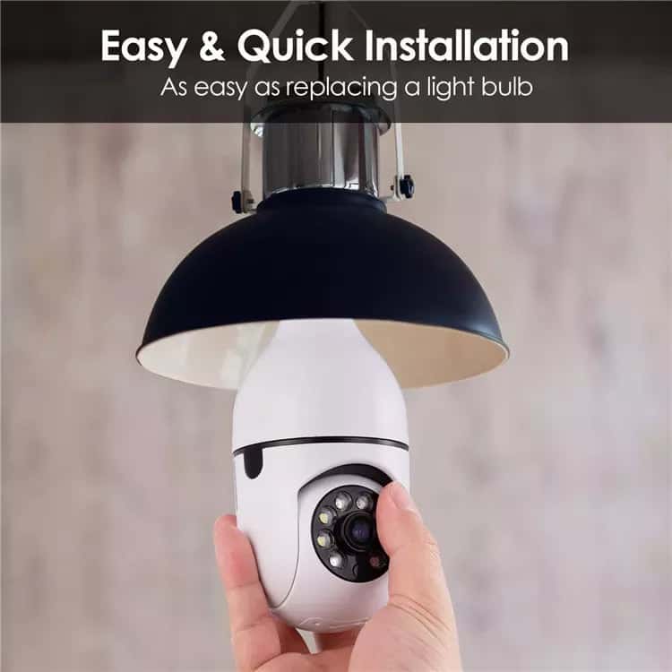 5G Lightbulb Surveillance Camera | Moore Shoppe 