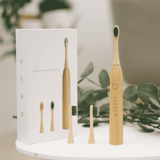 Bamboo Sonic Electric Toothbrush | Moore Shoppe