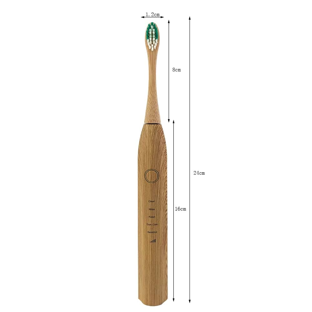 Bamboo Sonic Electric Toothbrush | Moore Shoppe