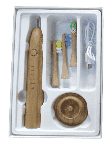 Bamboo Sonic Electric Toothbrush | Moore Shoppe