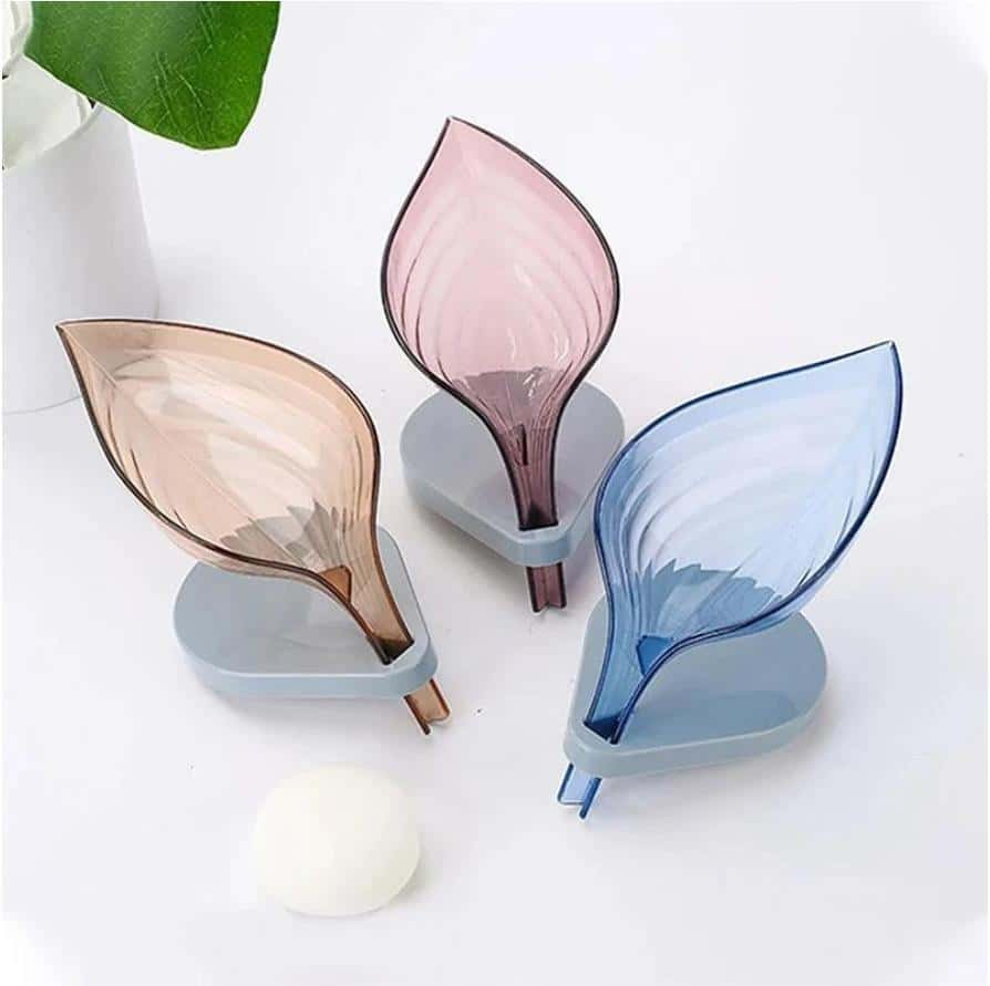 Soap Holder for Bathroom | Leaf Shape | Moore Shoppe