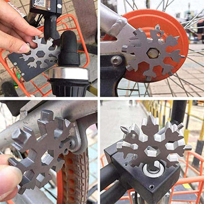 Pengliu® 18-IN-1 Carbon Steel Snowflake Multi-Tool