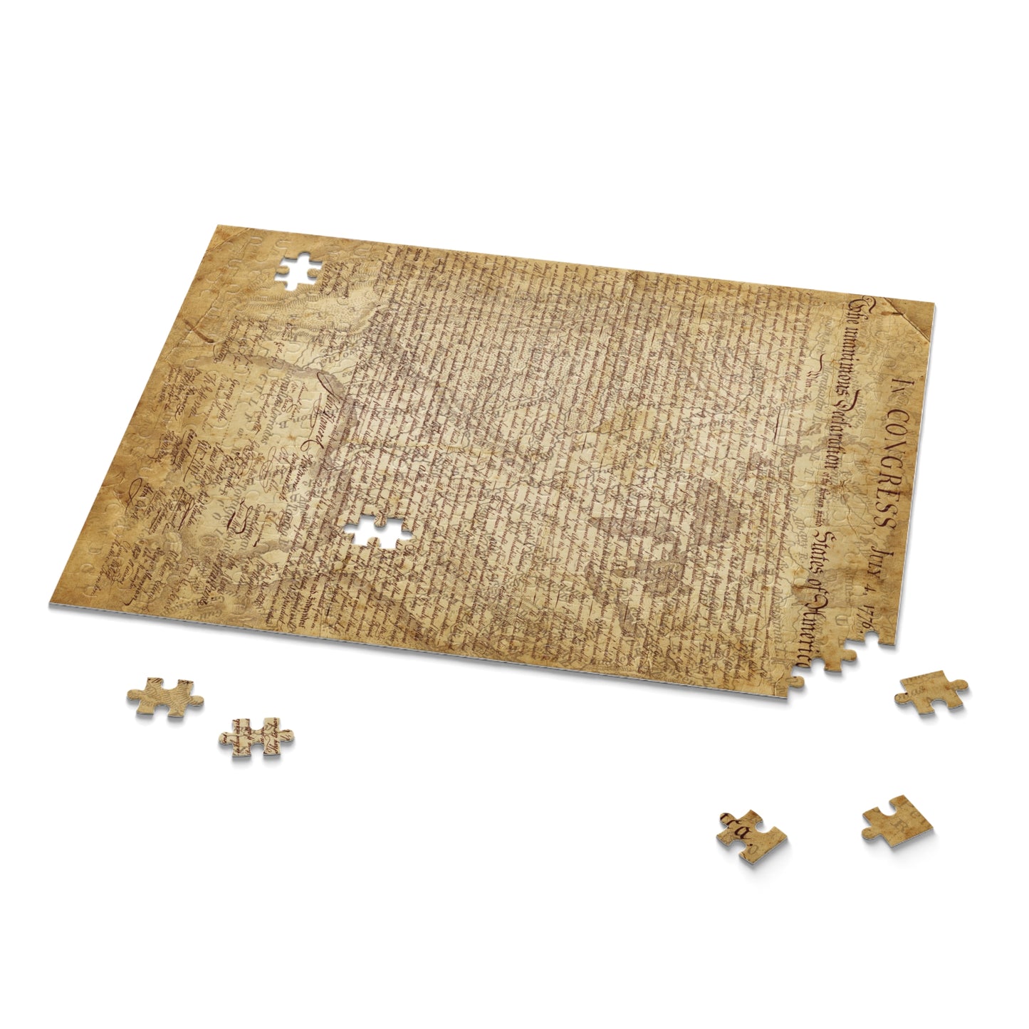 Declaration of Independence Jigsaw Puzzle (120, 252, 500-Piece)