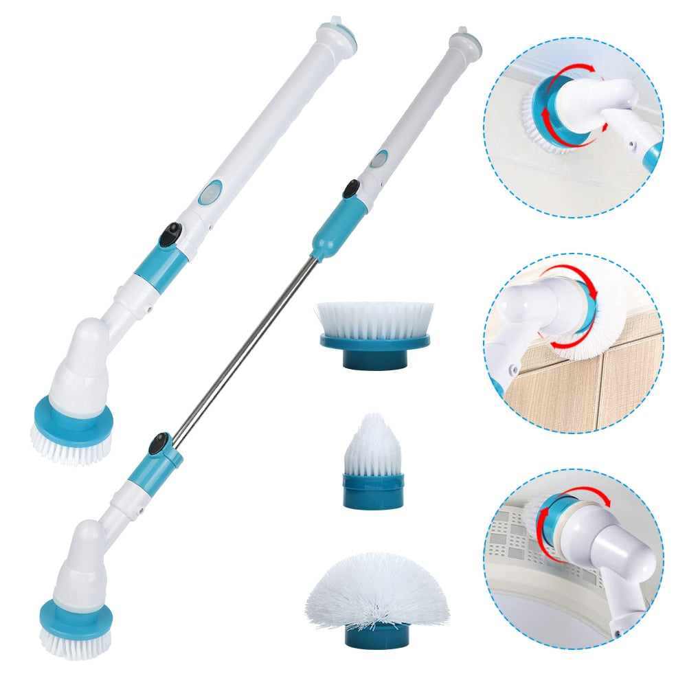 Adjustable Wireless Electric Spin Cleaning Brush