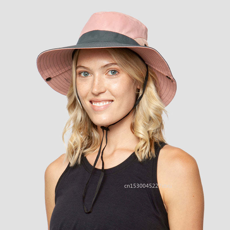 Foldable UV Protection Ponytail Sun Hat | Moore Shoppe